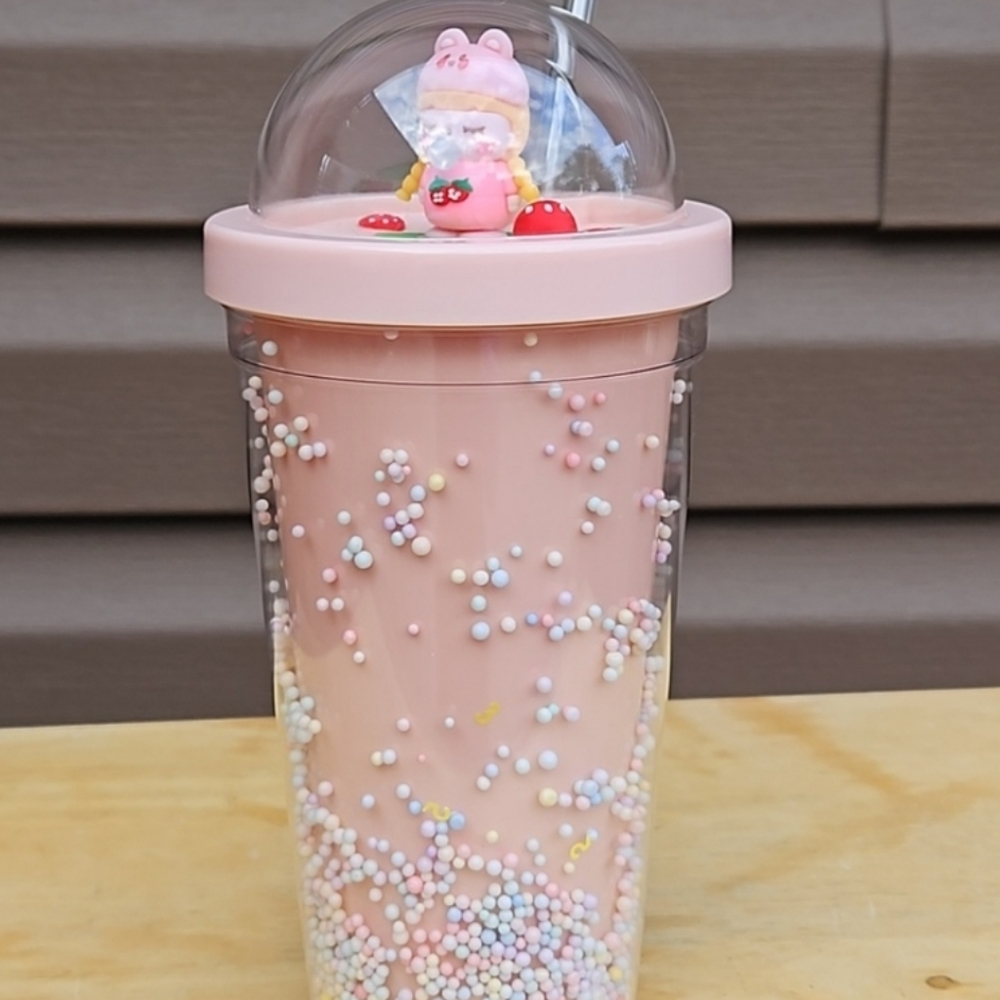 BUBBLE GIRL WATER BOTTLE